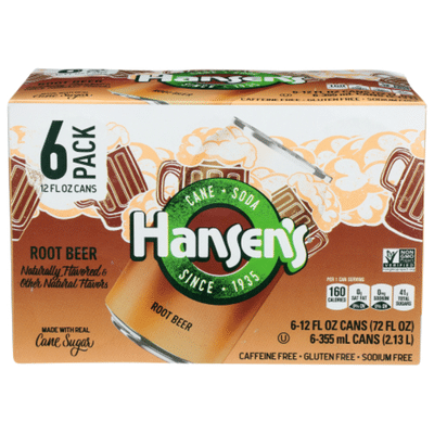 Hansen's Root Beer Can
