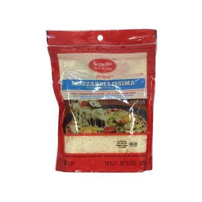 Saputo Lite Shredded Mozzarella Cheese