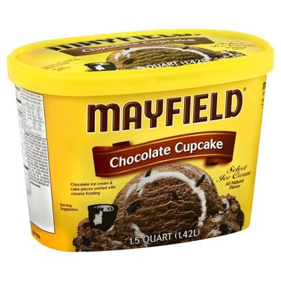 Mayfield Ice Cream Select Chocolate Cupcake Tub 1 5 Qt Instacart