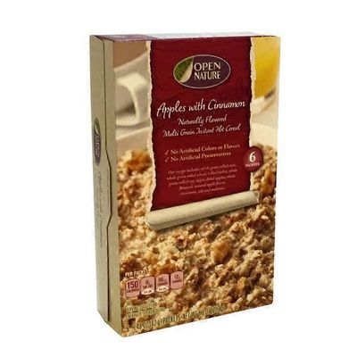 Open Nature Apple Cinnamon Multi-grain Instant Hot Cereal