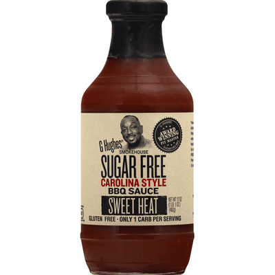 G Hughes Bbq Sauce Sugar Free Carolina Style 17 Oz Instacart