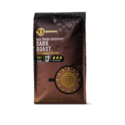 Barissimo Fair Trade Dark Roast Ground Coffee
