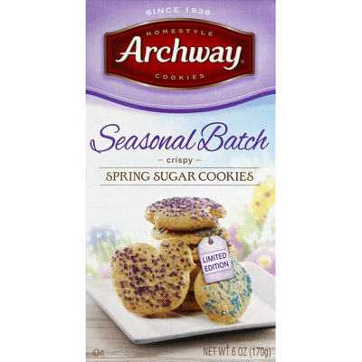 Archway Cookies Spring Sugar Crispy 6 Oz Instacart