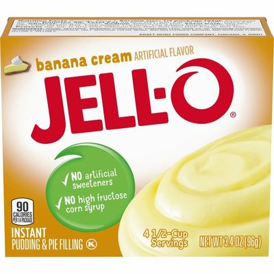 Jell-O Banana Cream Instant Pudding & Pie Filling Mix