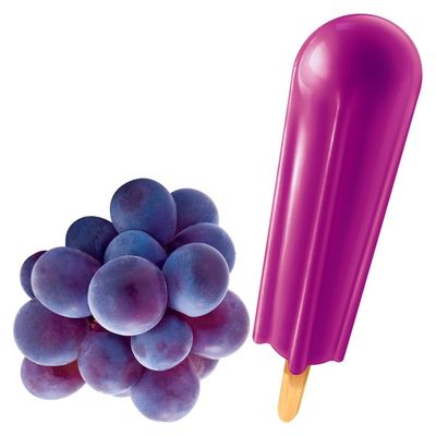 Popsicle Ice Pops Orange Cherry Grape