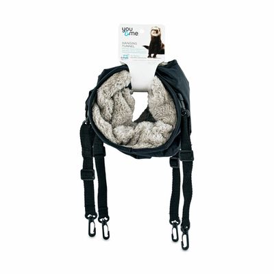 You & Me Pet Products Black Animal Hanging Tunnel