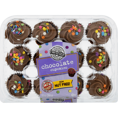 Two Bite Cupcakes, Chocolate (10 oz) Delivery or Pickup Near Me - Instacart