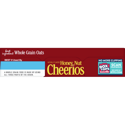 Honey Nut Cheerios Breakfast Cereal with Oats, Gluten Free