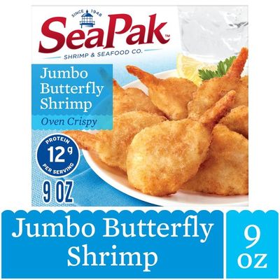 SeaPak Jumbo Butterfly Shrimp with Crispy Breading