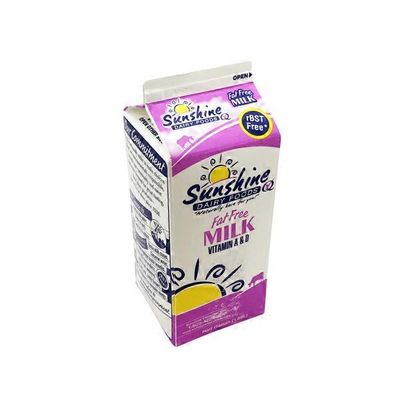 Sunshine Dairy Foods Fat Free Vitamin A & D Milk