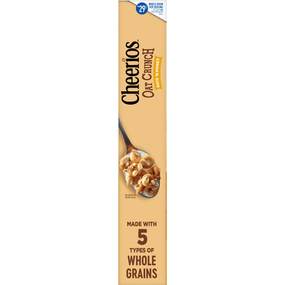 Cheerios Oat Crunch Oats N Honey Large Size 18 2 Oz Instacart