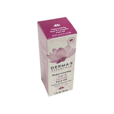 Derma E Rejuvenating Sage & Lavender Face Oil Jojoba & Marula Oils