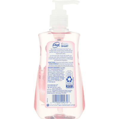 dial liquid hand soap himalayan pink salt & water lily