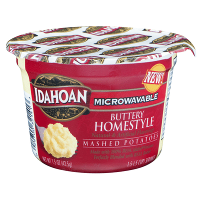 Idahoan Buttery Homestyle Mashed Potatoes Cup