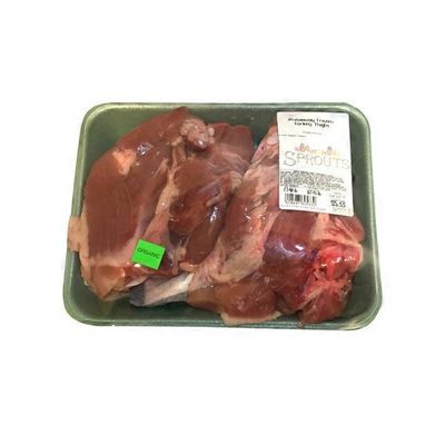 Organic Turkey Thighs, Previously Frozen Package