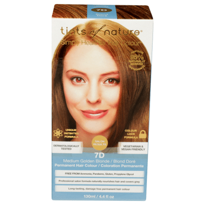 Tints Of Nature Conditioning Permanent Hair Color 120 M Medium Golden Blonde 7D