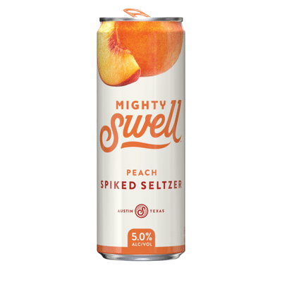 Mighty Swell Spiked Seltzer Peach