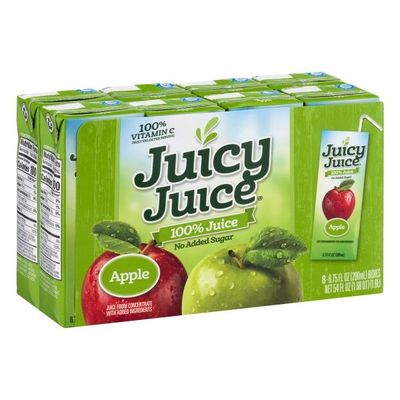 Juicy Juice 100% Apple Juice, No Sugar Added