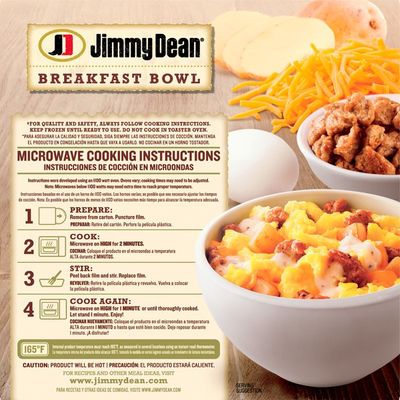 Jimmy Dean Sausage & Gravy Breakfast Bowl