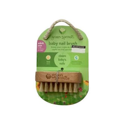 Green Sprouts Nail Brush