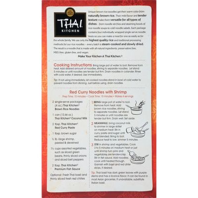 Thai Kitchen® Gluten Free Brown Rice Noodles