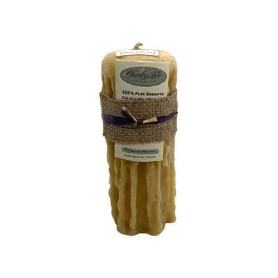 Cheeky Bee 2.5"x6" 70-80hrs Pure Gold Beeswax
