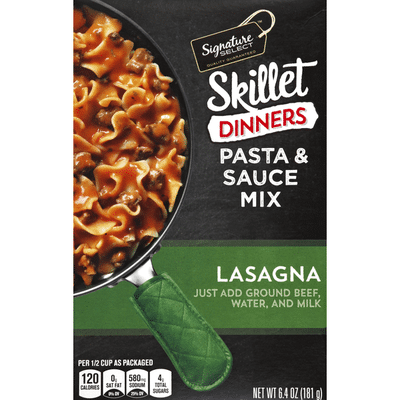 Signature Select Pasta & Sauce Mix, Lasagna