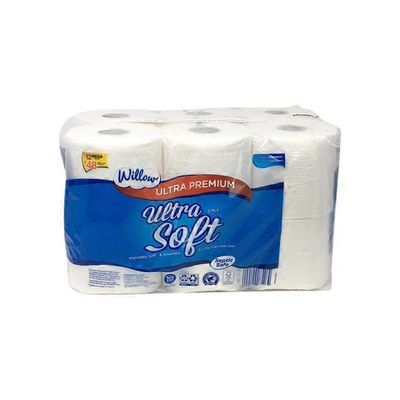 Willow 308 Sheets Mega Roll Ultra Soft Bath Tissue