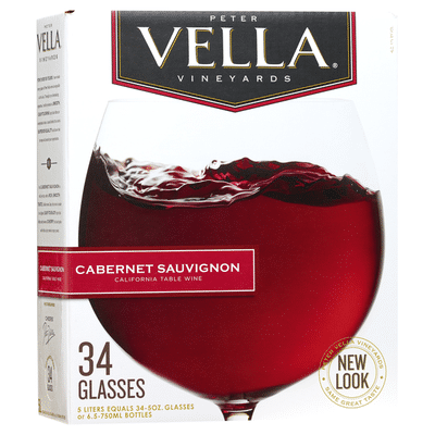 Peter Vella Cabernet Sauvignon Red Box Wine
