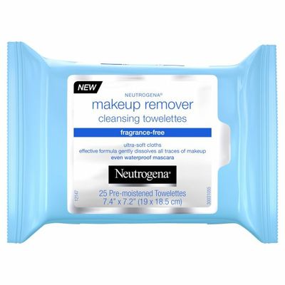Neutrogena® Makeup Remover Cleansing Towelettes, Fragrance Free