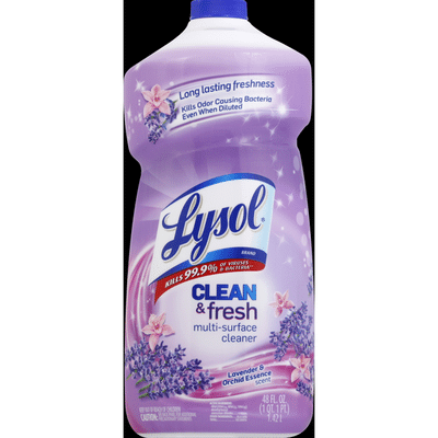 Lysol Multi-Surface Cleaner, Clean & Fresh, Lavender & Orchid Essence Scent