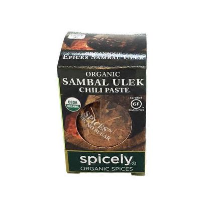 Spicely Organic Spices Organic Sambal Ulek Chili Paste