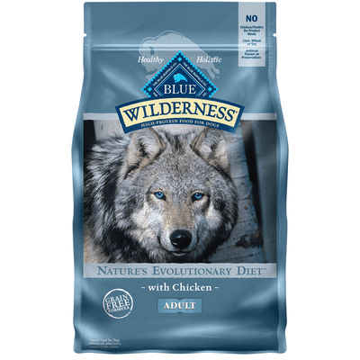 Blue Buffalo Wilderness High Protein, Natural Adult Dry Dog Food, Chicken