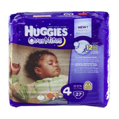 Huggies Overnites Size 4 Diapers