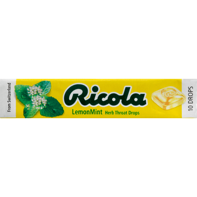 Ricola Herb Throat Drops, Lemon Mint