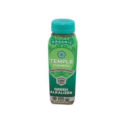 Temple Turmeric Organic Green Alkalizer Detox Beverage Sgl