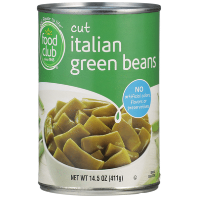 Food Club Cut Italian Green Beans