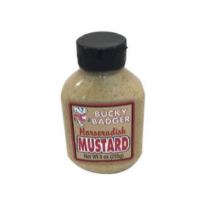 Bucky Badger Horseradish Mustard