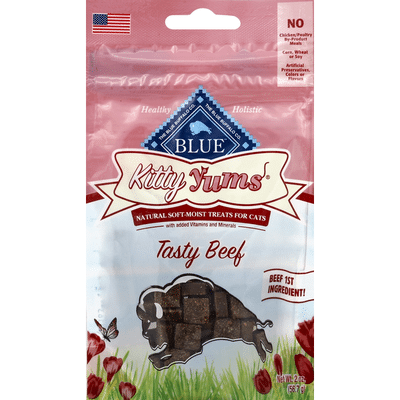 Blue Treats for Cats, Natural Soft-Moist, Tasty Beef