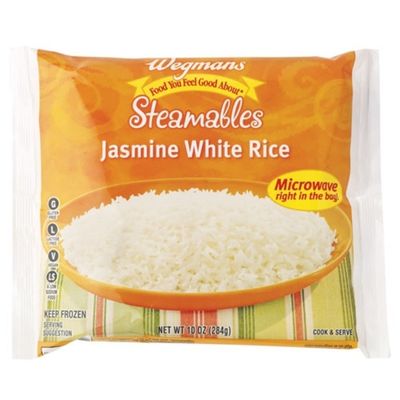 Wegmans Food You Feel Good About Steamables Jasmine White Rice