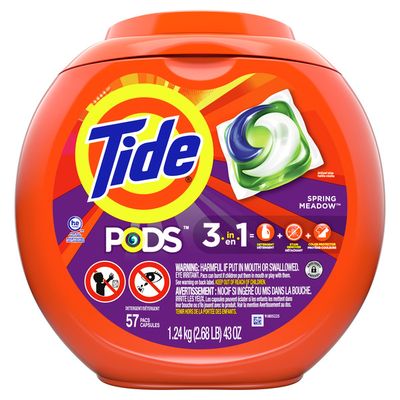 Tide PODS Liquid Laundry Detergent Pacs, Spring Meadow
