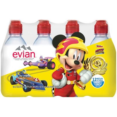 evian Natural Spring Water