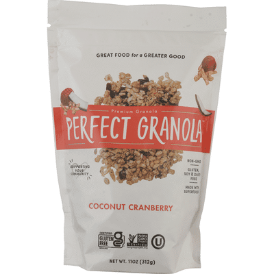 The Perfect Granola Granola, Coconut Cranberry (11 oz) - Instacart