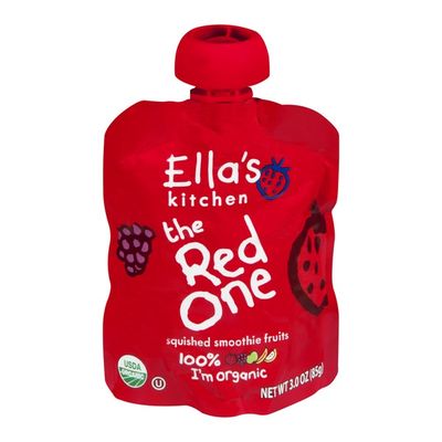 Ella S Kitchen Organic The Red One Smoothie Fruits 3 Oz Delivery Or Pickup Near Me Instacart