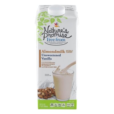 Nature's Promise Vanilla Almond Milk (32 fl oz) - Instacart