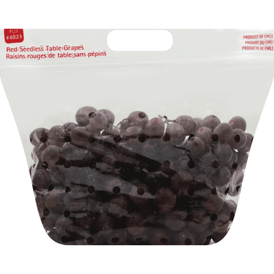 Produce Red Seedless Grapes