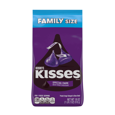Kisses SPECIAL DARK Mildly Sweet Chocolates