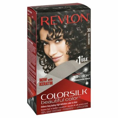 Colorsilk Permanent Color, Dark Brown 30