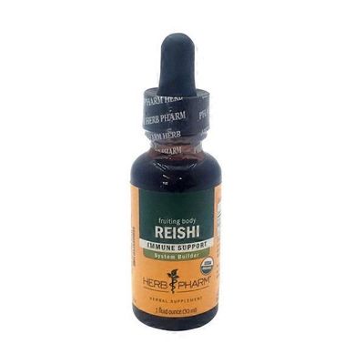 Herb Pharm Reishi Ganoderma Lingzhi Immune Support System Builder Herbal Supplement Liquid