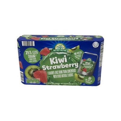 Nature's Nectar Strawberry Kiwi Juice Pouches
